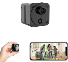 4K Mini WiFi Wireless Small Indoor Home Security Secret Cameras 