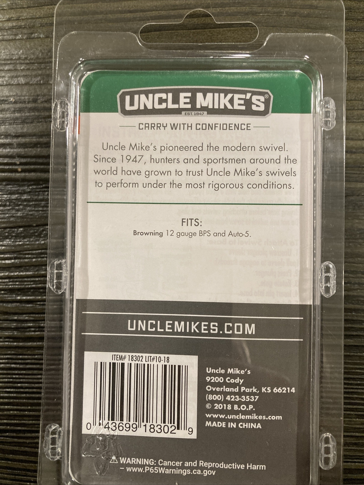 Shotgun Sling QD Super Swivels Uncle Mike’s Mag Cap 12 gauge Browning