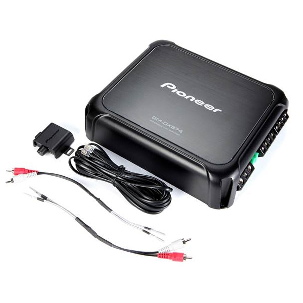 Комплектация Pioneer 4-канальный усилитель GM-DX874 4 Колонки TS-A1681F 65 мощностью 350 Вт