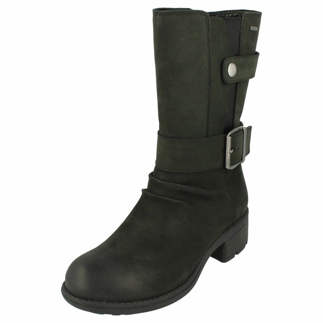 clarks waterproof boots ladies