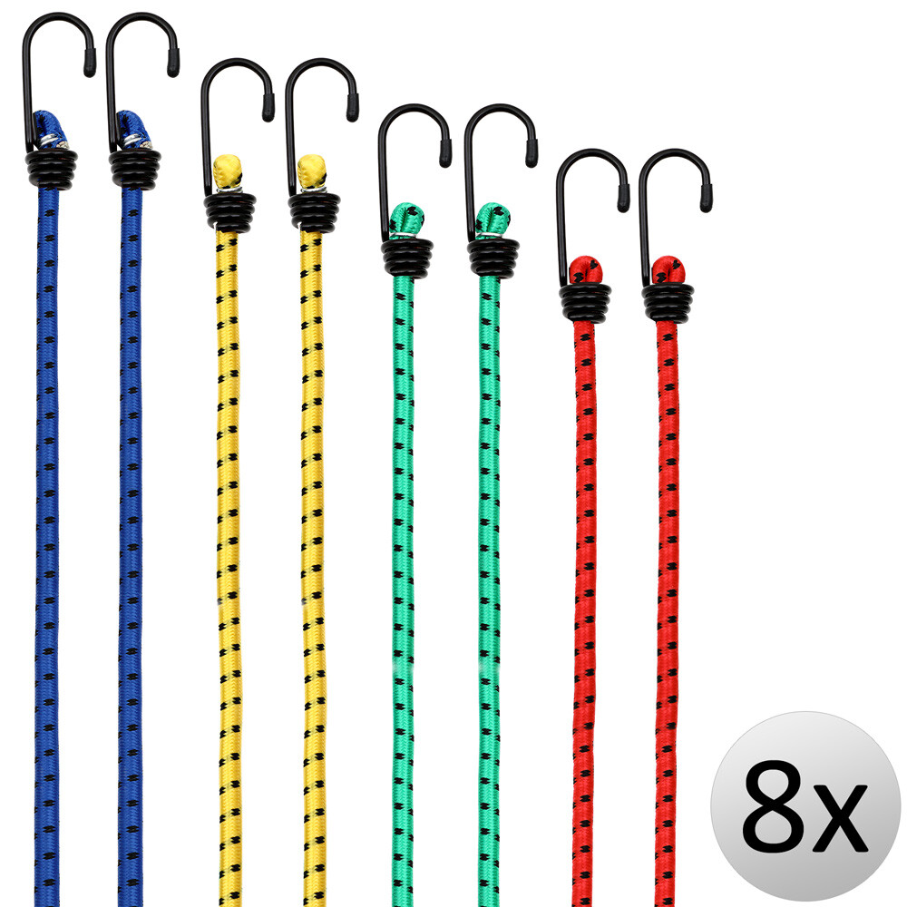 verstellbar Spanngummi mit Haken, 2M lang flach spanngurte