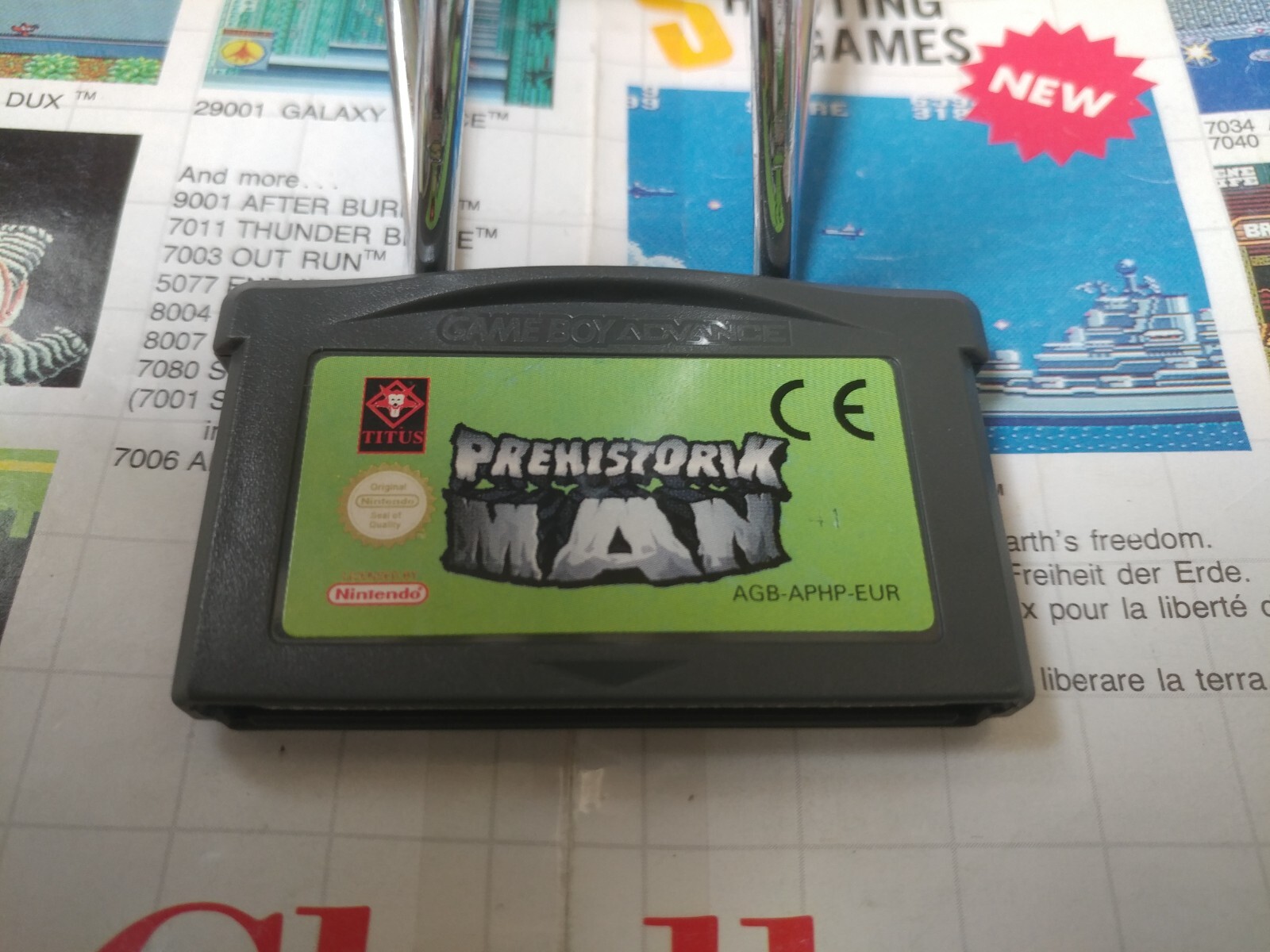 Game Boy Advance GBA: Prehistorik Man [TOP TITUS & 1ERE EDITION] Fr