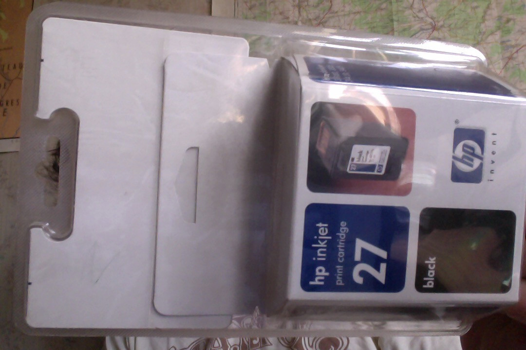 Cartouche HP 27 noire C8727AE pour remplacer votre encre vide