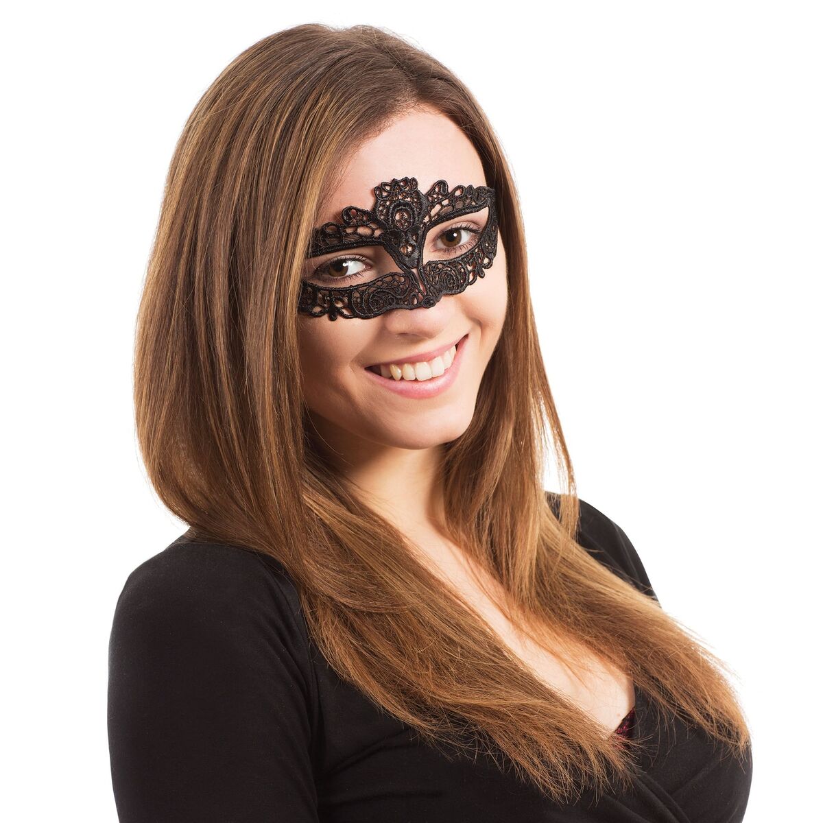 Womens Lace Eyemask Ribbon Tie Slimline Eye Masks Female Halloween Costume Womens Lace Eyemask Ribbon Tie Slimline Eye Masks Female Halloween Costume