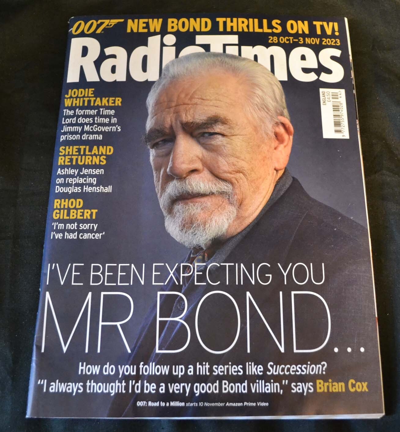Radio Times UK Magazine 28/10/23 October 28th 2023 Brian Cox Jodie Whittaker