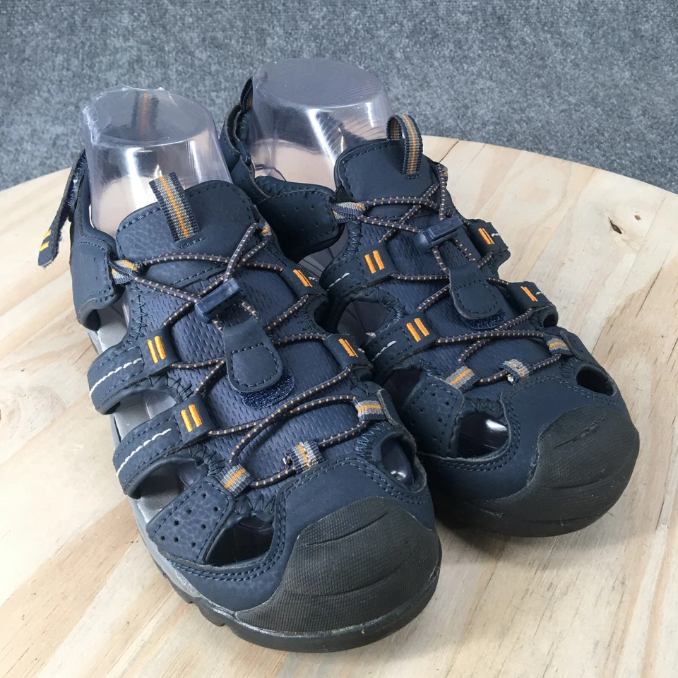 Sonoma Sandals Youth Boy 6 Fisherman Slingback Blue Closed Toe Flats Comfort - Image 3 of 4