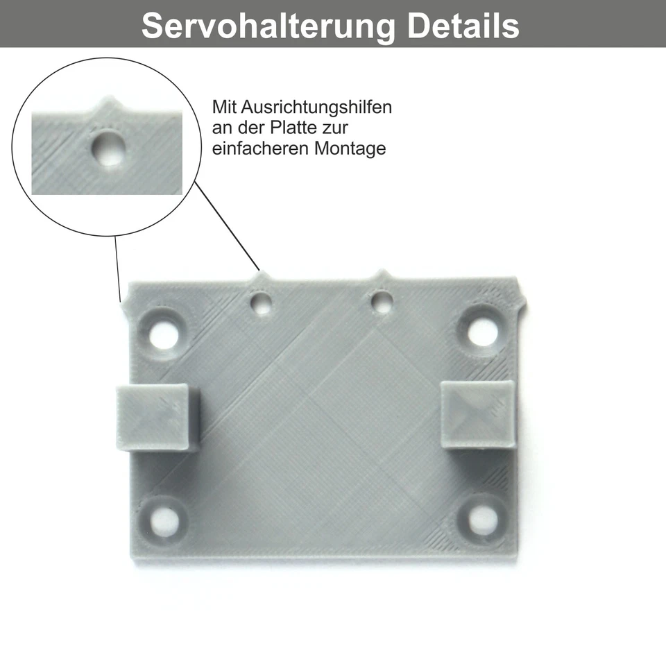20 x Servo Point Machine - Track H0, TT, N, Z - Servo Drive Underfloor - SG90 - Image 4 of 4