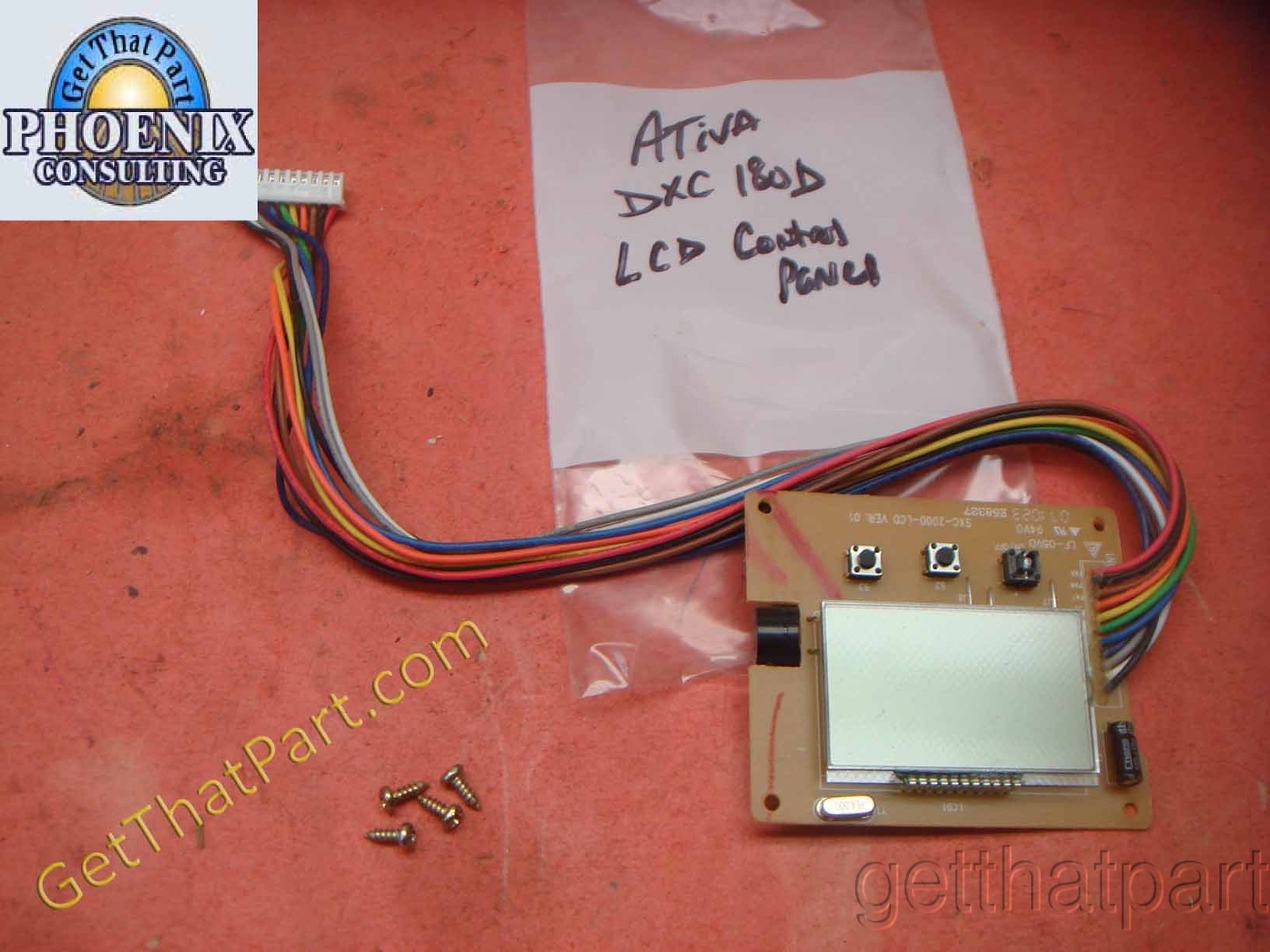 Ativa DXC180D DXC 180D Paper Shredder LCD Control Panel Asy DXC180D-CP-image