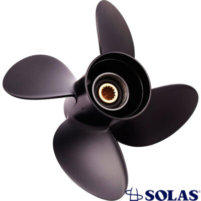 13.75 x 15P Aluminium Propeller Fits Suzuki DF90A 15 Spline 90 2009-2021 RH