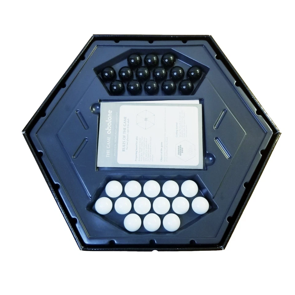 Abalone COMPLETE Marble Strategy Board Game Instructions Included Galoob 7360 - Image 4 of 4