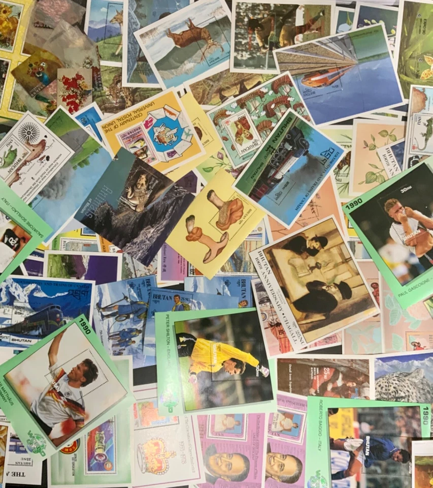 Bután #YT244/YTBF431 CV 800,00 € MNH 1969-2012 colección totalmente diferente Foto 3 de 4