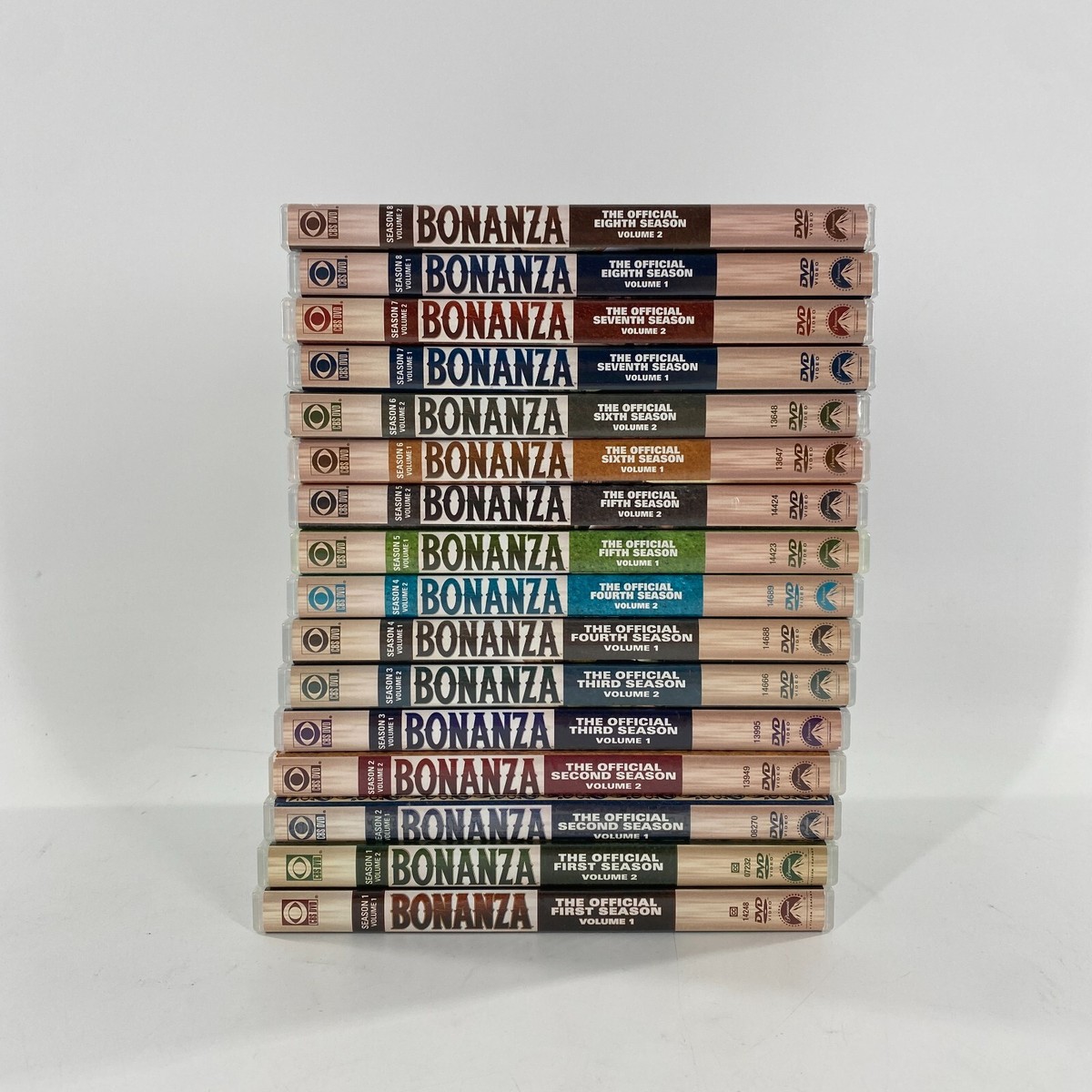 Bonanza TV Series DVD Box Sets Lot Complete Seasons 1 2 3 4 5 6 7  