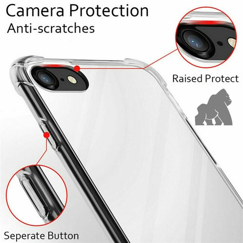 Galaxy A71, A51, A20S, A20E, A10 Clear Case With 3 Neck Lanyard Cross Body Strap - Picture 4 of 11