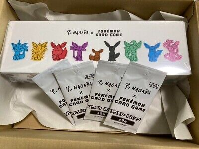 YU NAGABA x Pokemon Card Game Eevee's Special Box w/Promo YU NAGABA x Pokemon Card Game Eevee's Special Box w/Promo