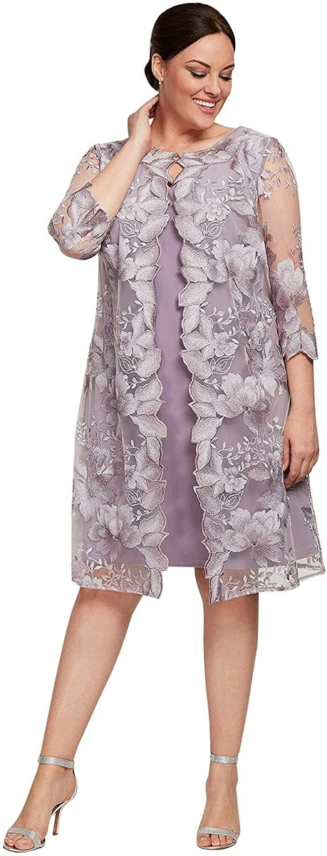 Alex evenings midi dress and jacket cheap
