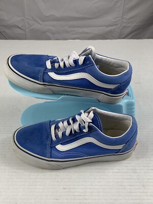 Vans  Old Skool Sneakers Women's 5.5/Mens 4 Nebulus Blue Suede Skate Sneakers