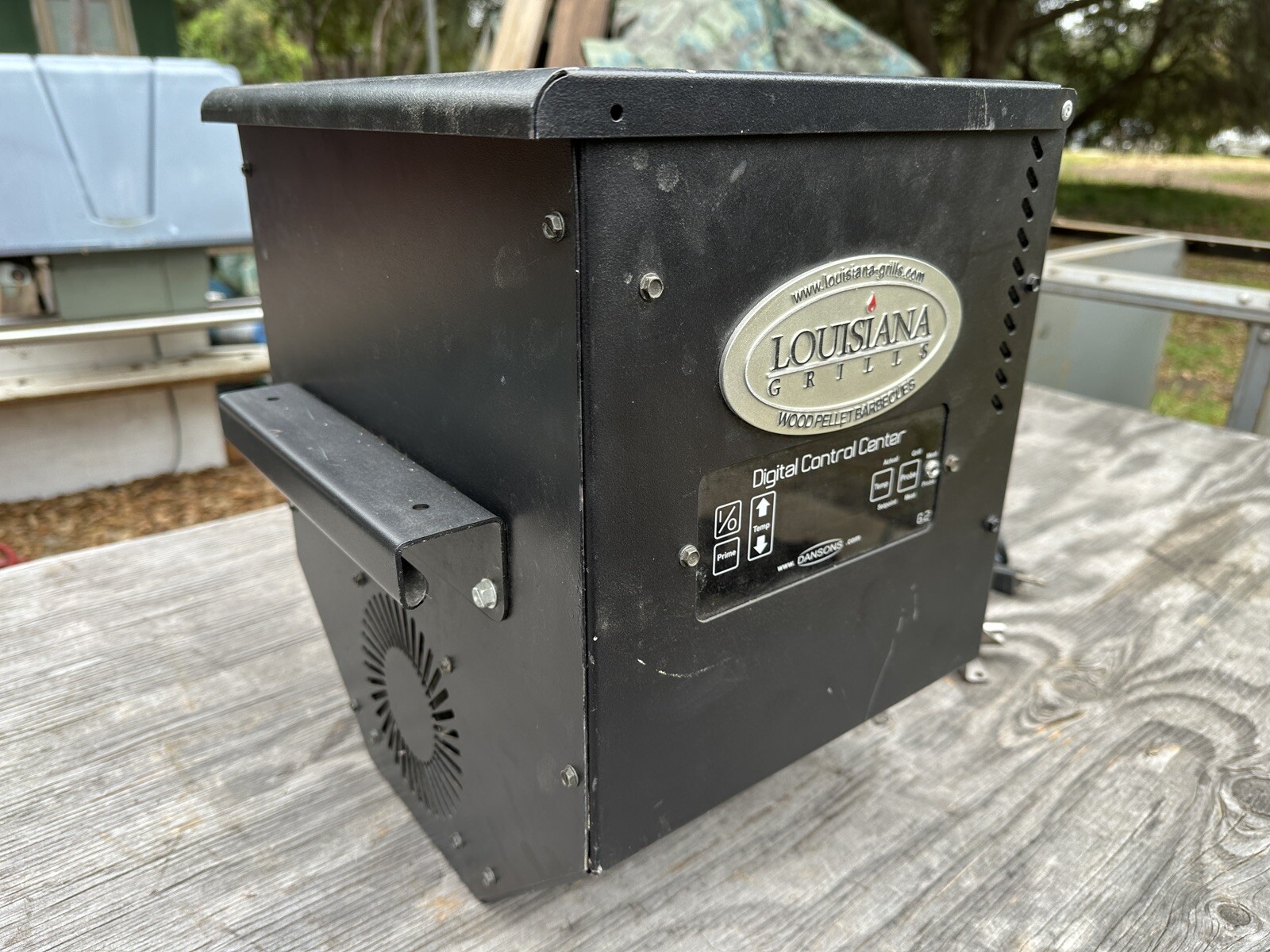 Louisiana Grills pellet hopper assembly eBay