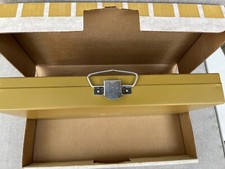 Vintage Kenco Group Metal Slide File Case Model 550 - 750 mounts- NIB