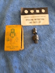 GREENLEE No 730 1/2” Round Radio Chassis Punch 12.7 mm - Vintage