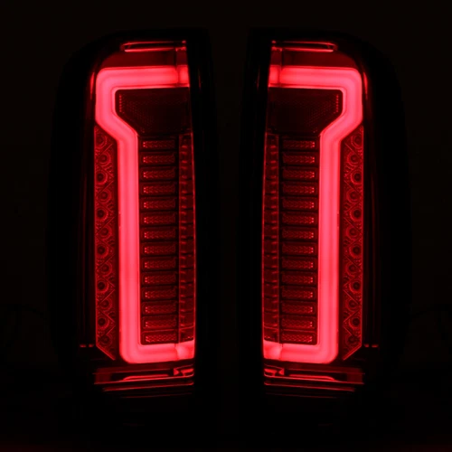 Pair Dynamic LED Smoked Rear Tail Lights Lamps For Nissan Navara D40 2004-2014 - Picture 11 of 20