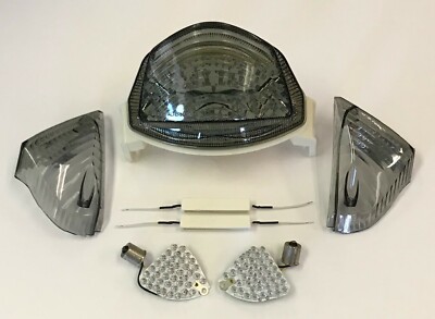 Purchase Kawasaki Ninja ZX10 ZX10R Smoke LED Tail Brake Light Turn Signals (2004-2005) In