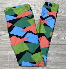 NEW Vintage LuLaRoe Leggings Multicolored Geometric TC Tall and Curvy