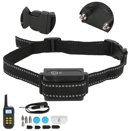 Remote Control Dog Training Collar Rechargeable Waterproof Shock Collar For SLS