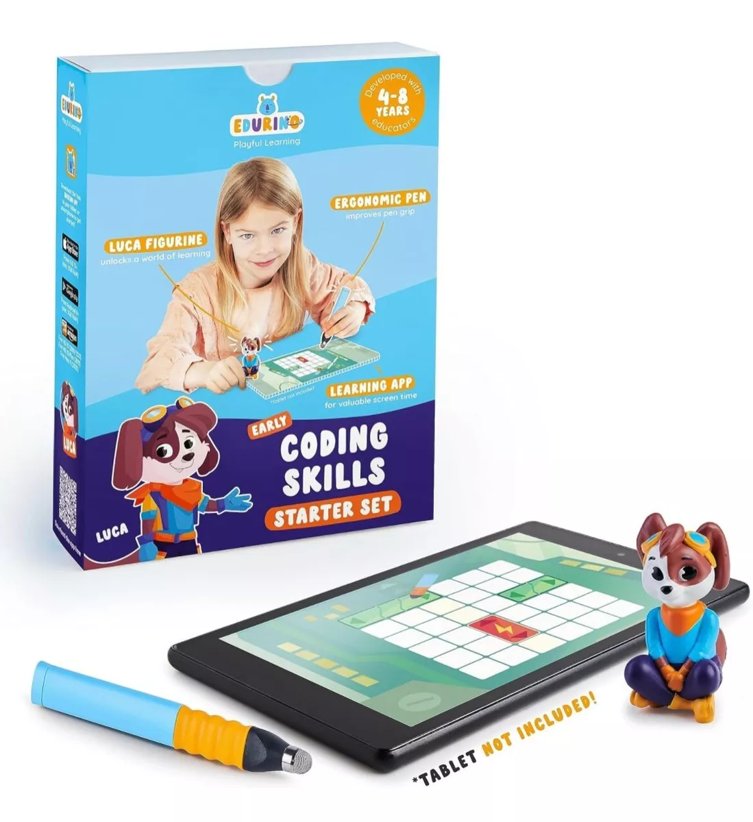 Edurino Starter Set Luca Early Coding Skills from 4 Years | Includes... |  eBay