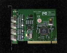 StarTech 4-port USB 2.0 PCI Card — Perfect Condition — FREE Shipping Included