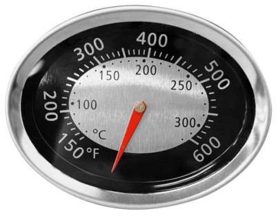 Grill Thermometer 60070 Replacement for Weber Q1200 Q220 Q2200 Q120 Oval Gauge