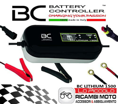 BC Battery Lithium 1500 - Battery Charger 1.5 Amp Automatic Batteries 12V Lithium