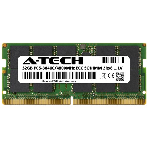 32GB DDR5 2Rx8 PC5-38400 ECC SODIMM HP N08504-001 Equivalent Server Memory RAM - Picture 2 of 4