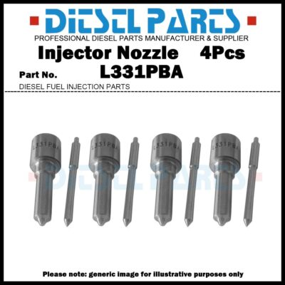#ad 4Pcs Diesel Fuel Injector Nozzle Tips L331PBA for JCB 3CX B05501A 320 06837 $40.00