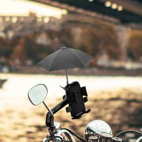 Travel Cell Phone Holder Car Visor Mount Cellphone Umbrella Sun Shade Sunshade - Zdjęcie 9 z 12