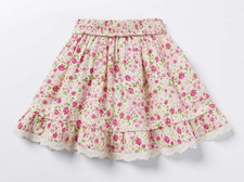 NWT Matilda Jane Enchanted Garden Budding Florals Skirt Size 14