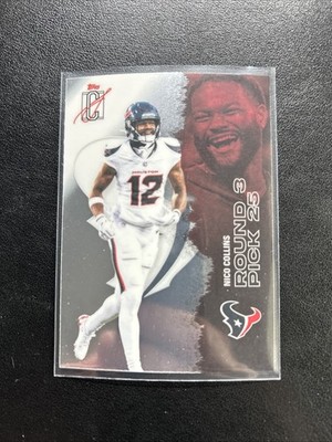 2025 Topps Signature Class - CHROME #76 Nico Collins  Houston Texans
