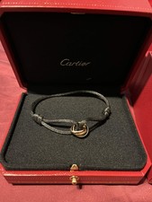 Cartier Trinity On Cord Bracelet Silk Cord wi...