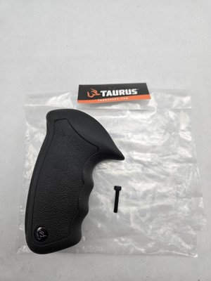 #ad #ad New Oem Taurus Raging Bull Hunter Grip And Screw Black Rubber Revolver Grips $35.87