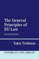 The General Principles Of Eu Law Takis Tridimas Taschenbuch Englisch 2007