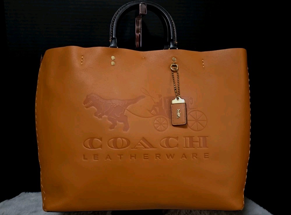 COACH 1941 Ltd. EDITION REXY & CARRIAGE SADDLE ROGUE TOTE 38