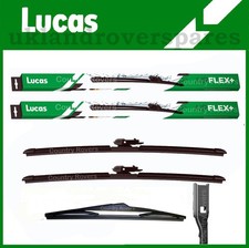 HYUNDAI TUCSON WIPER BLADES 2020 to 2025 LUCAS 26" & 16" + 11" QUALITY REAR