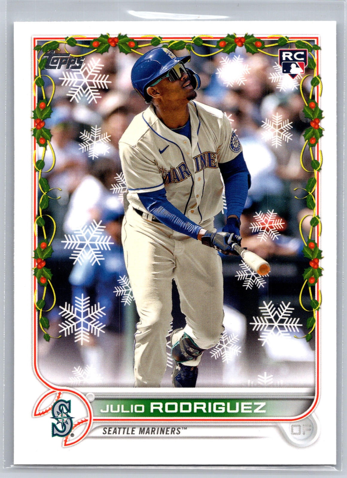 2022 Topps Holiday #HW44 Julio Rodriguez