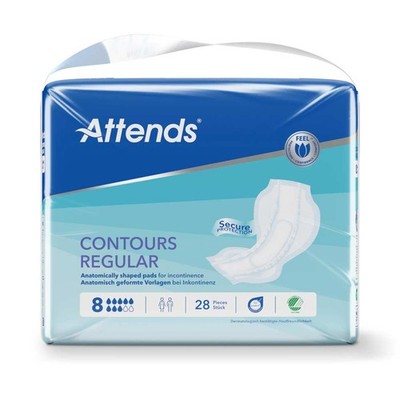 Attends Contours Regular 8 Vorlagen 28 Stück (1 Packung)
