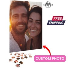 Personalized Name Photo 500 Puzzle Unique Best Friend Birthday Keepsake Gift