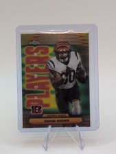 2025 Topps Chrome Football Power Players Chase Brown #PP-19