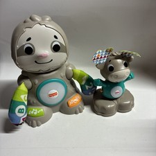Fisher Price Linkimals Sloth And Moose Interactive MusicalLearning Toddler Toys