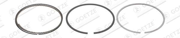 Goetze Engine Kolbenringsatz 08-448500-00 FüR Hyundai I20 2 GB IB I10 1 PA PB BA-image