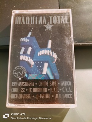 RAR CASSETTE. MAQUINA TOTAL 2. MAX MUSIC. MADE IN SPAIN
