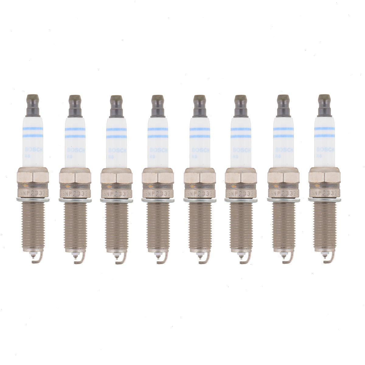 8 pc Bosch Double Platinum Spark Plugs for 2008 Mercedes-Benz R550 5.5L V8 ek