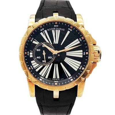 ROGER DUBUIS Excalibur 42 RDDBEX0279 Schwarz Garantiebox C008657